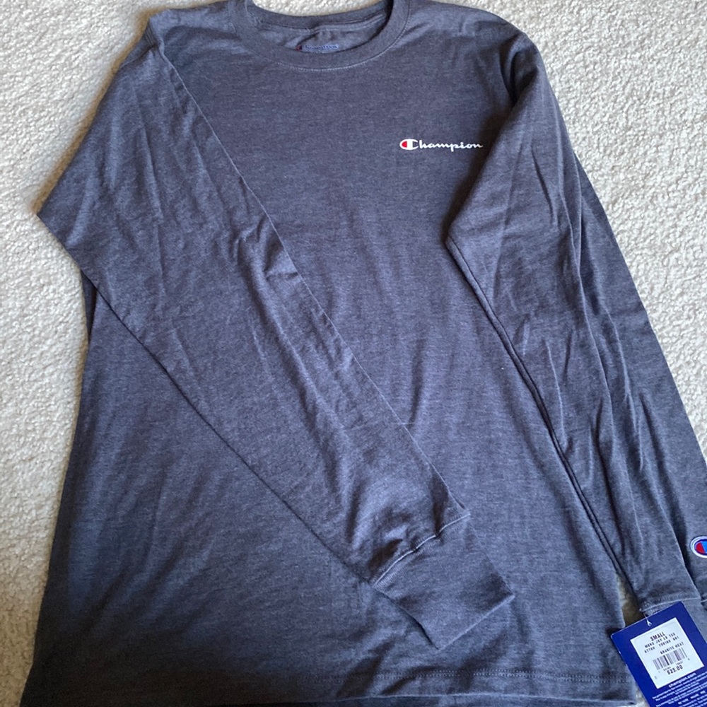 Champion men’s gray, authentic athletic wear size S